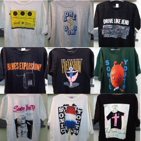 国内外アーティスト、レーベルの古着&デッドストック新品Tシャツ入荷!