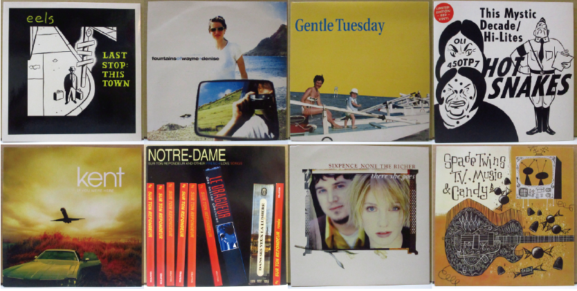 3/18 (金) 新着中古 NEW WAVE / ALTERNATIVE / INDIE POPS 7" x 50枚 追加!
