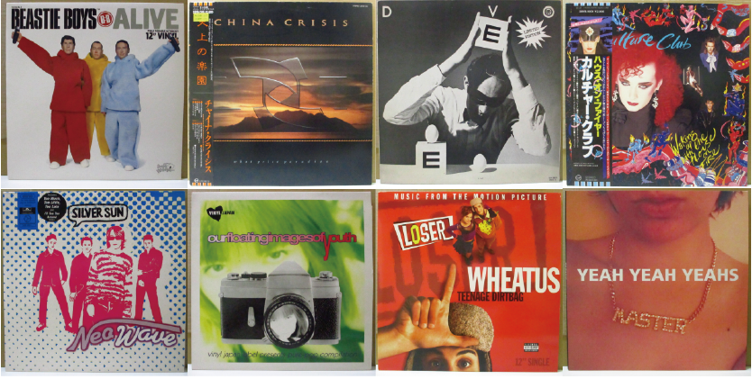 7/21 (木) 新入荷チープ中古&レア NEW WAVE / ALTERNATIVE / INDIE POPS LP/12" x 50枚追加!