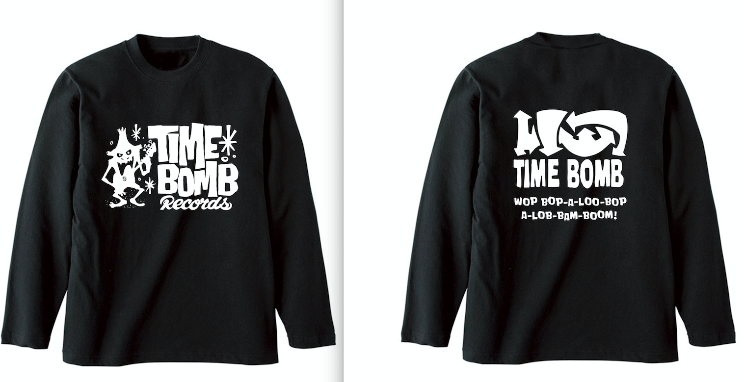 ロッキンジェリービーン デザイン ロゴの 限定ロング T 近日入荷、予約