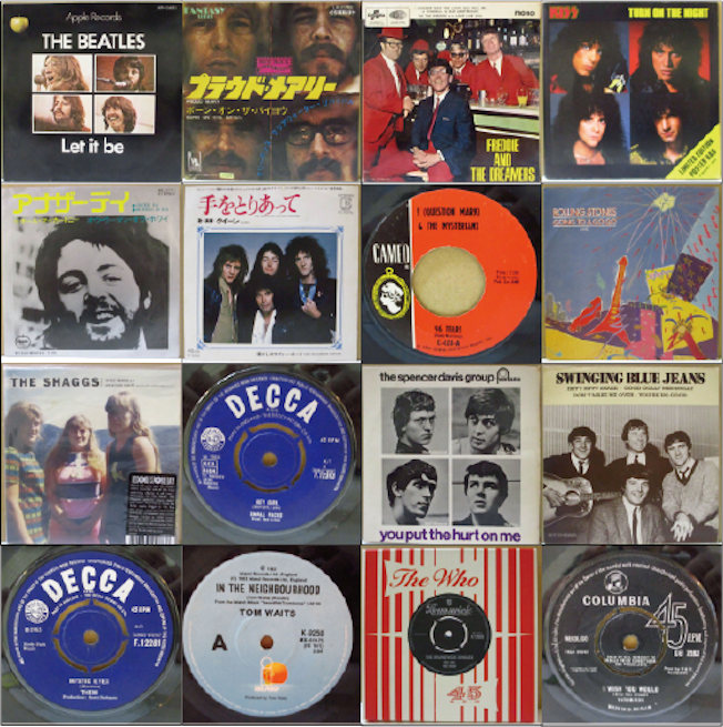新入荷！ UK買い付け レア！60'S ~ 80'S ロック・ポップス 7インチ x