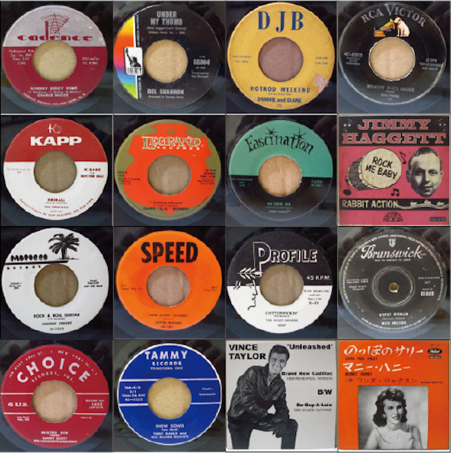 新着 50's & 60's ロカビリー、ポップコーン、オールディーズ 7インチ