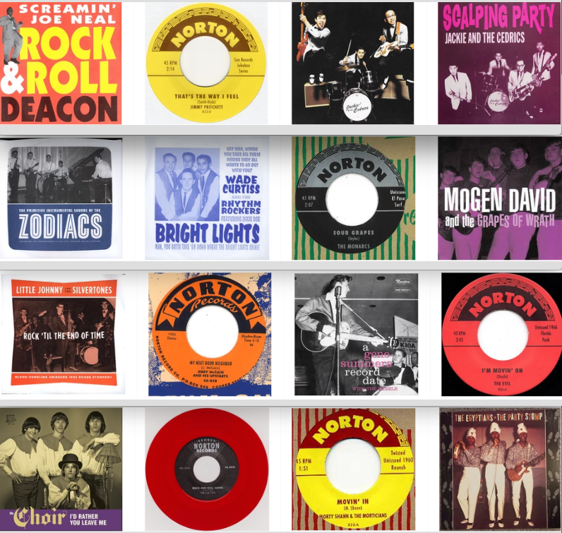 <店主リコメン温故知新> 米名門NORTON 社 (廃盤)新品 7” x 24点 入荷!