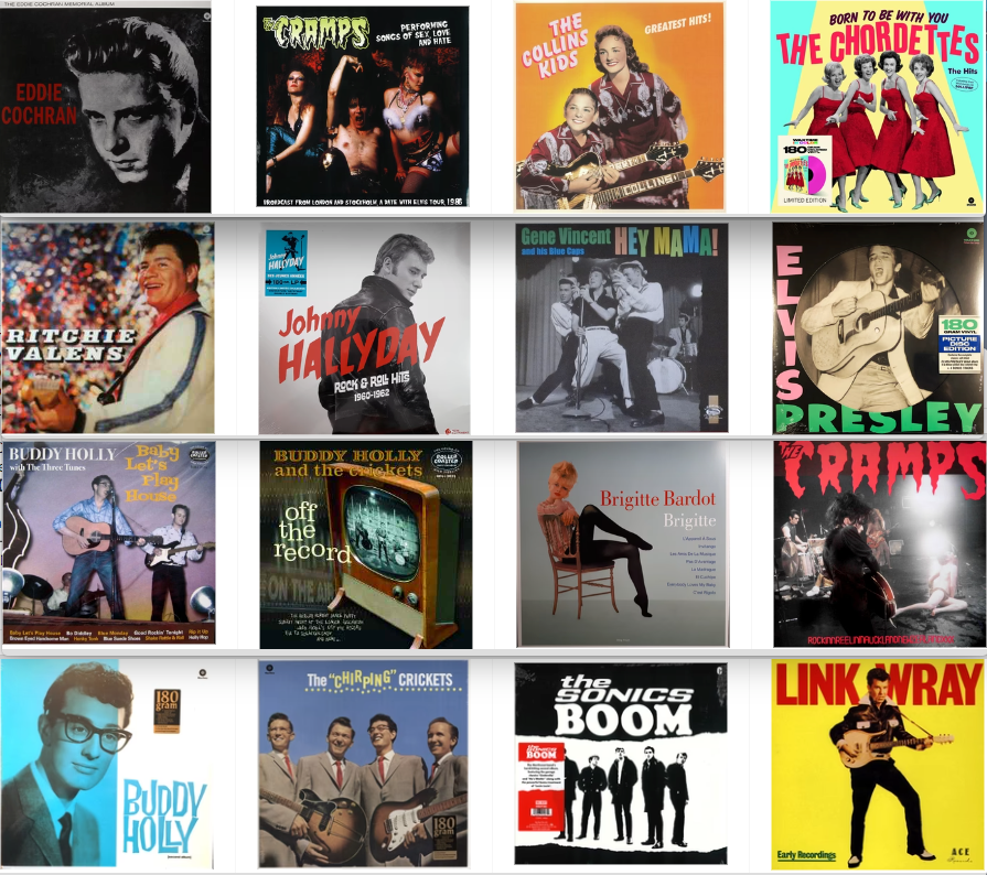 新旧 ロックンロール、ガレージ 名作再発LP x 22点入荷中!