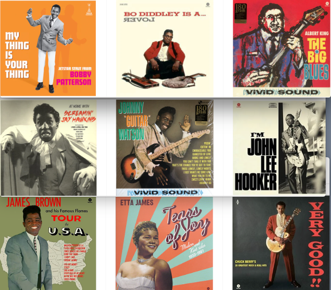 <温故知新>ブルース & ソウル 名盤再発LP, 7” x 40 点入荷中!