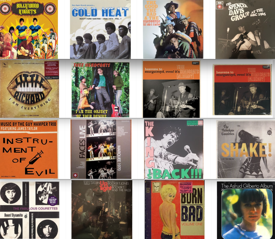<新旧「温故知新」LP, 7” , CD x 20 点入荷中! > オールディーズ、ソウル、レゲエ、ロック、ガレージ各種