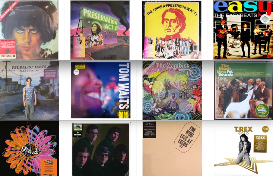 6/7(金)新旧 60’s~70’s クラシック・ロック LP, CD x 20 点入荷中!