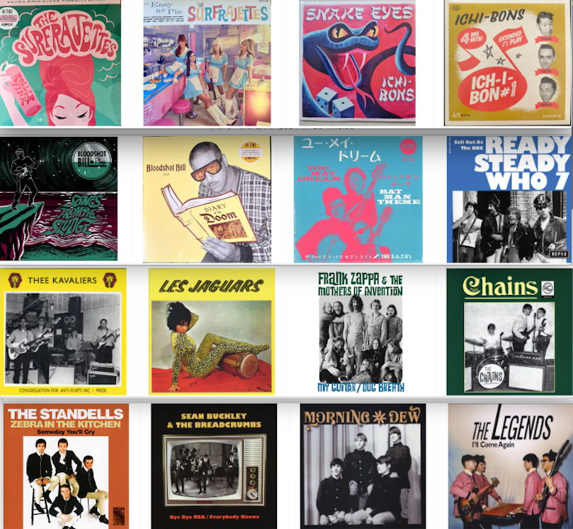 店主選盤の新旧ガレージ 名盤、怪作 x 18 点入荷中! 今回は7インチ多め!