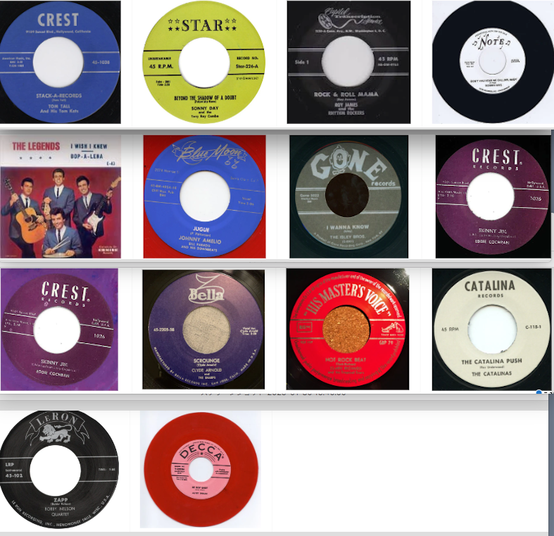 店主セレクト ロカビリー怪作リプロ再発7インチ x 14点 入荷中!