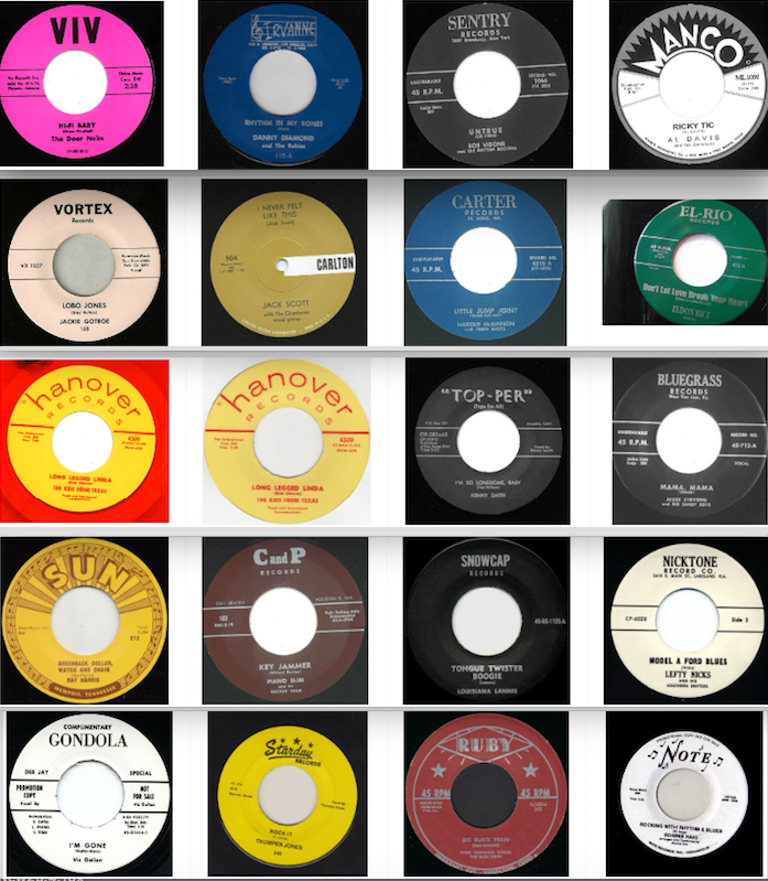 店主セレクト・ヴィンテージ・ロカビリー再発7インチ x 35点 入荷中!