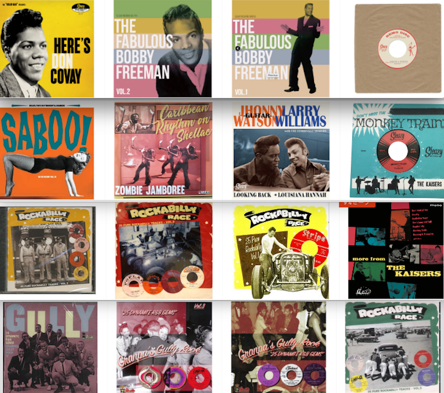 スペイン 名門 Sleazy社 50’s - 60’s & ガレージ x 25点 入荷中!