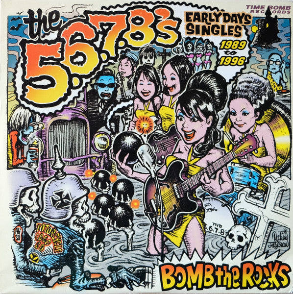 THE 5.6.7.8’S-BOMB THE ROCKS (英国500枚限定再発 LP x 2枚組)独占入荷中!