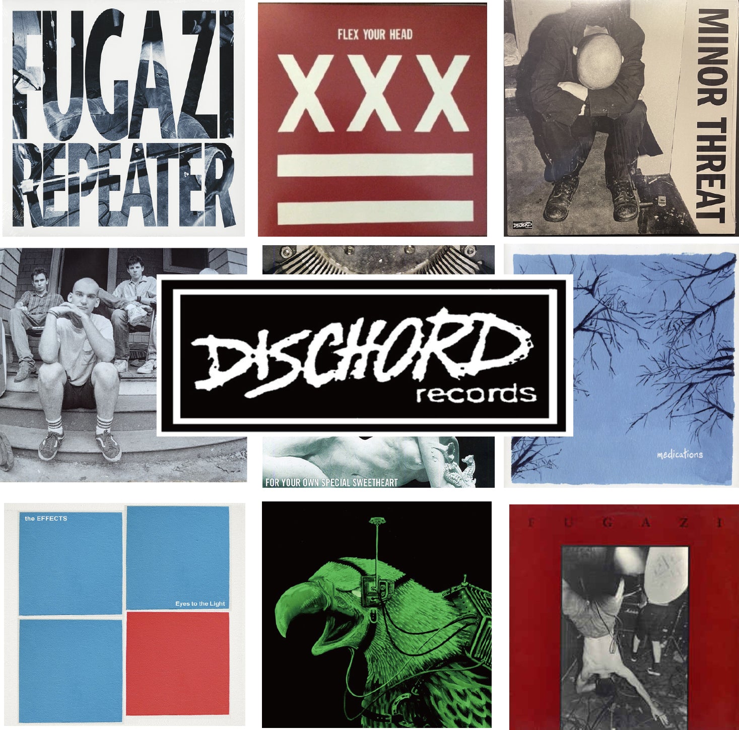 10/28 (金) USオルタナ/ハードコア名門レーベルDischord社のLP、CD、7"を含む関連商品を合計22点追加しました!