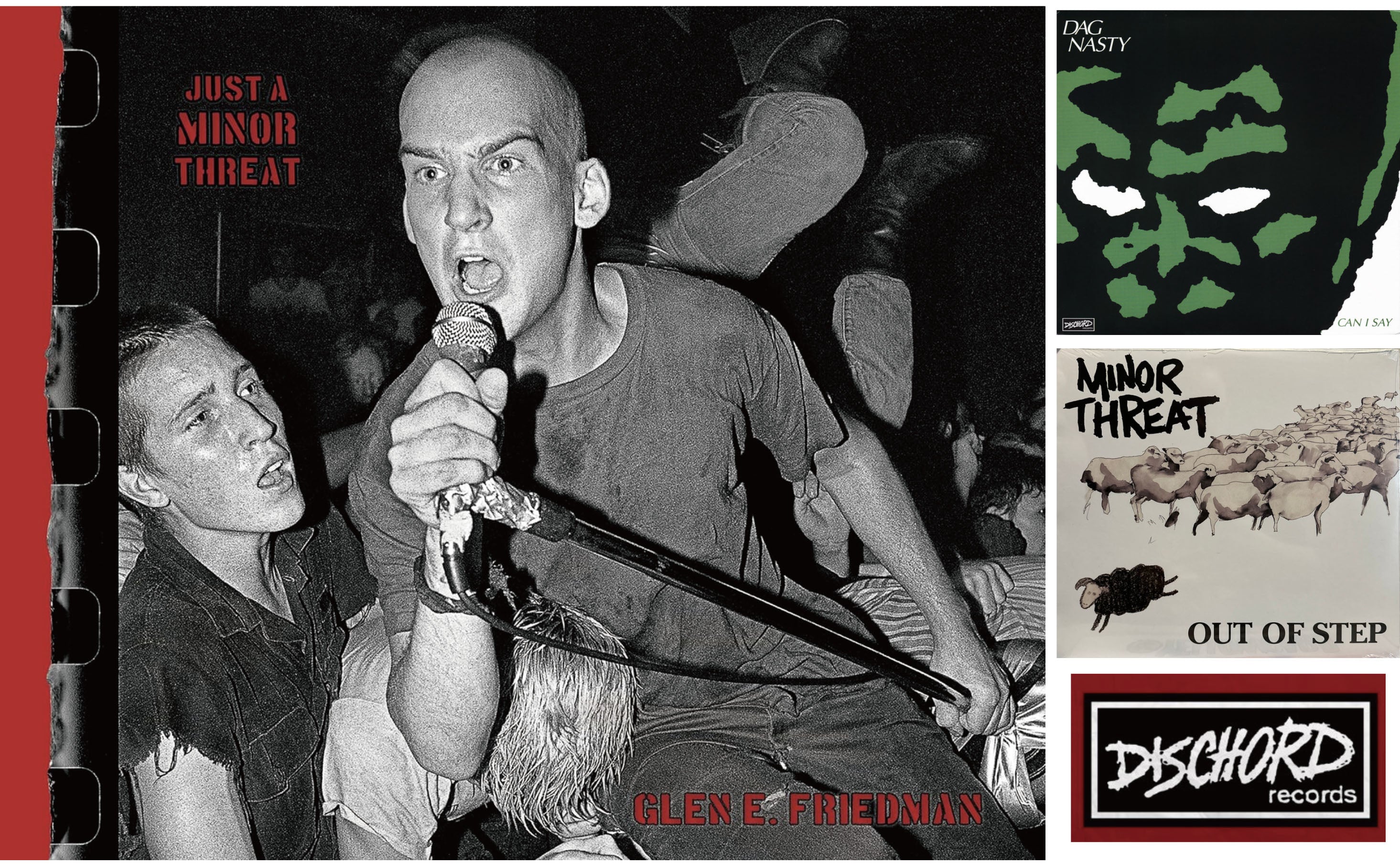 10/22(日) 新入荷 : グレンE.フリードマン - Just a Minor Threat 「ファーストエディション」ハードカバー写真集入荷!