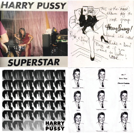 USカルトノイズロックバンド HARRY PUSSY 各種商品入荷!