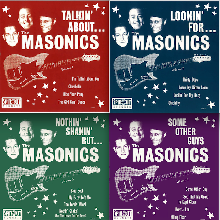 THE MASONICS(マーソニックス)英国ガレージ・レジェンド 新旧名作入荷中!