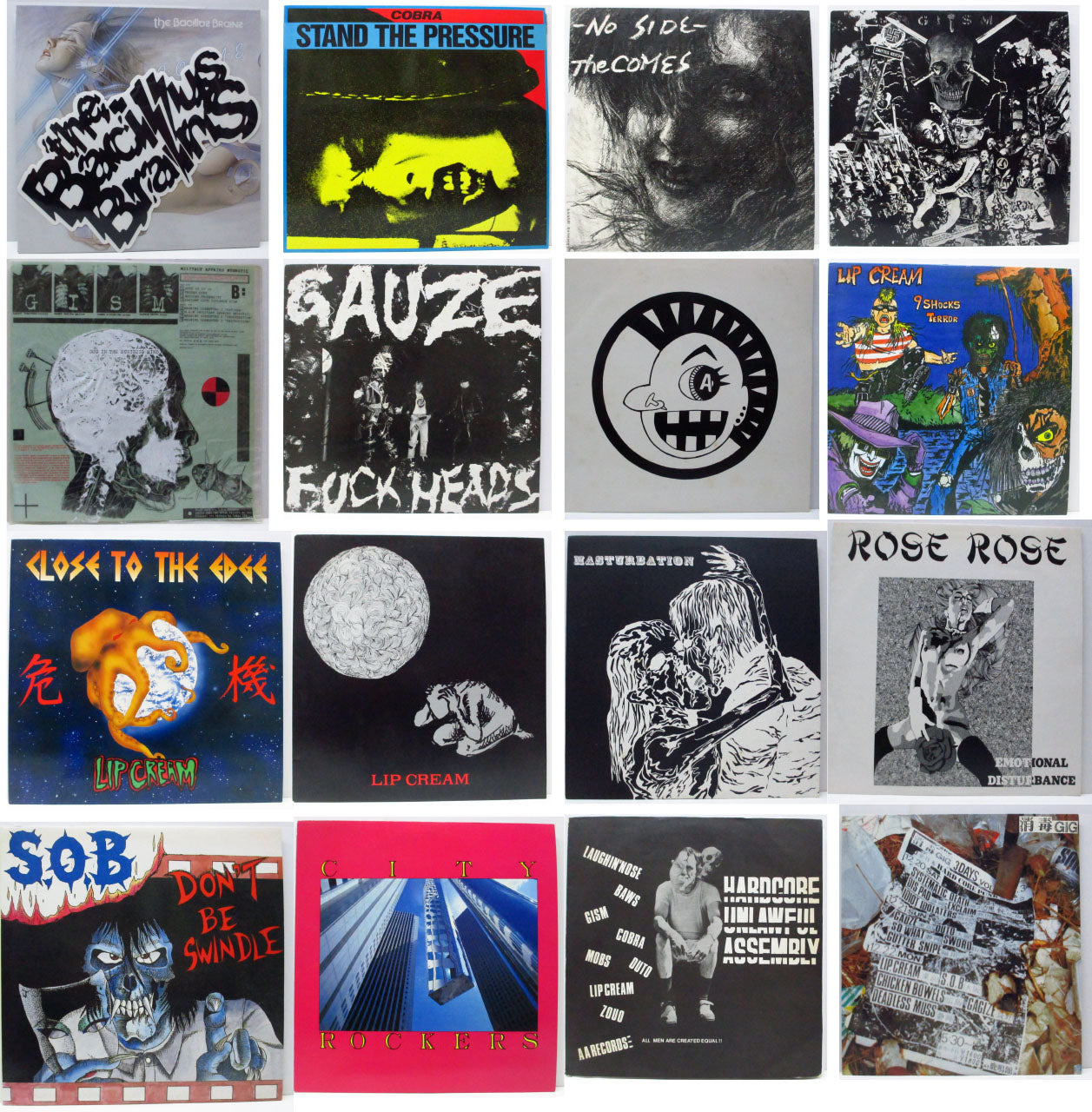 新入荷!激レア!日本のパンク、ハードコア LP/12インチ 51枚 入荷中!