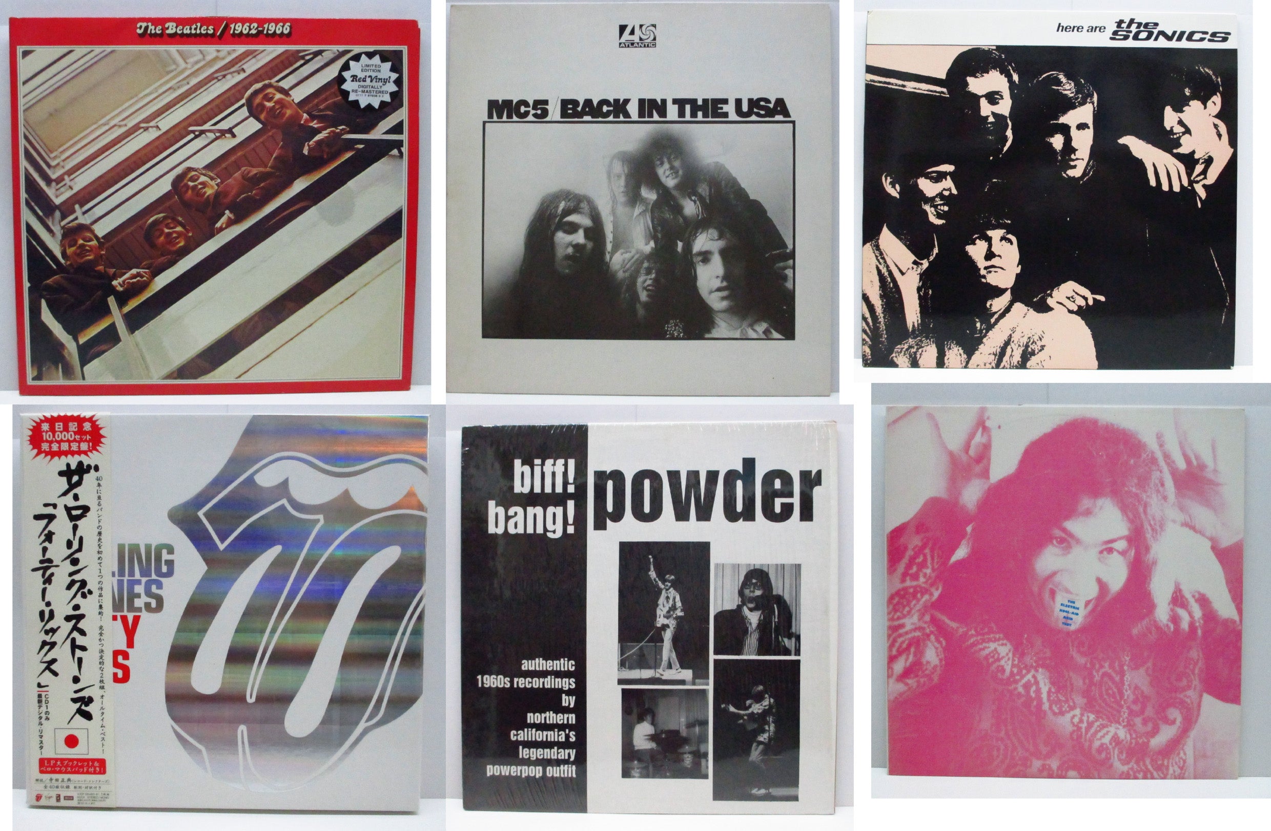 10/ 27(水)新着RARE - 60'S ~ 80'S ROCK-POPS / BEAT-PSYCH. LP x 50枚放出!