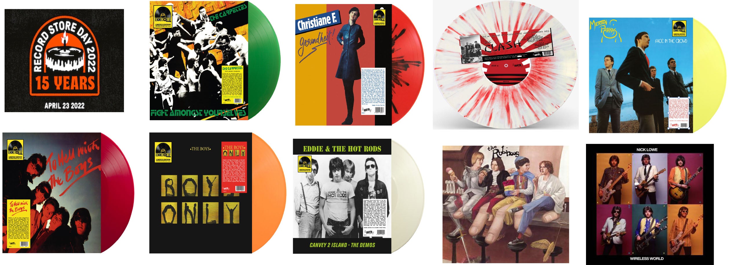 RSD 2022 レコードストアデイ 4/23 (土)入荷タイトルのお知らせ!