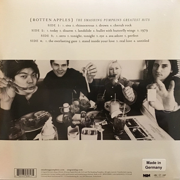 SMASHING PUMPKINS (スマッシング・パンプキンズ) - Rotten Apples: Greatest Hits (EU 限定復刻再発180グラム重量 2xLP/NEW)