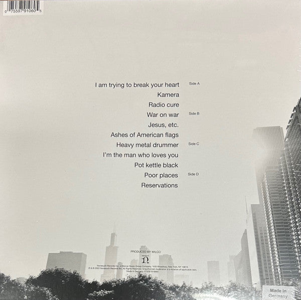WILCO (ウィルコ) - Yankee Hotel Foxtrot (EU 限定復刻リマスター再発 2xLP/NEW)