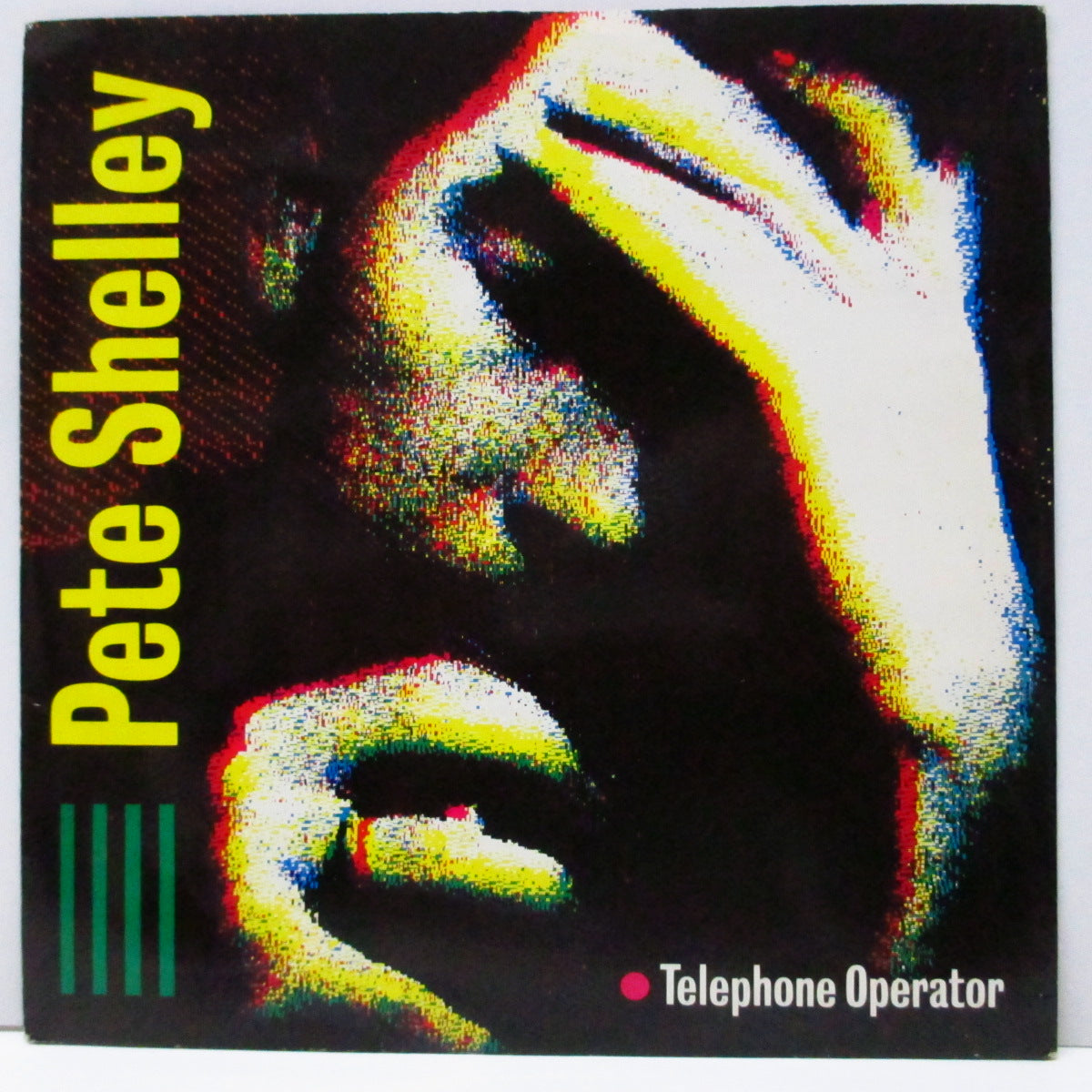 PETE SHELLEY (ピート・シェリー) - Telephone Operator (UK オリジナル 7"/光沢固紙折り返しジャケ)クラブヒット名曲!