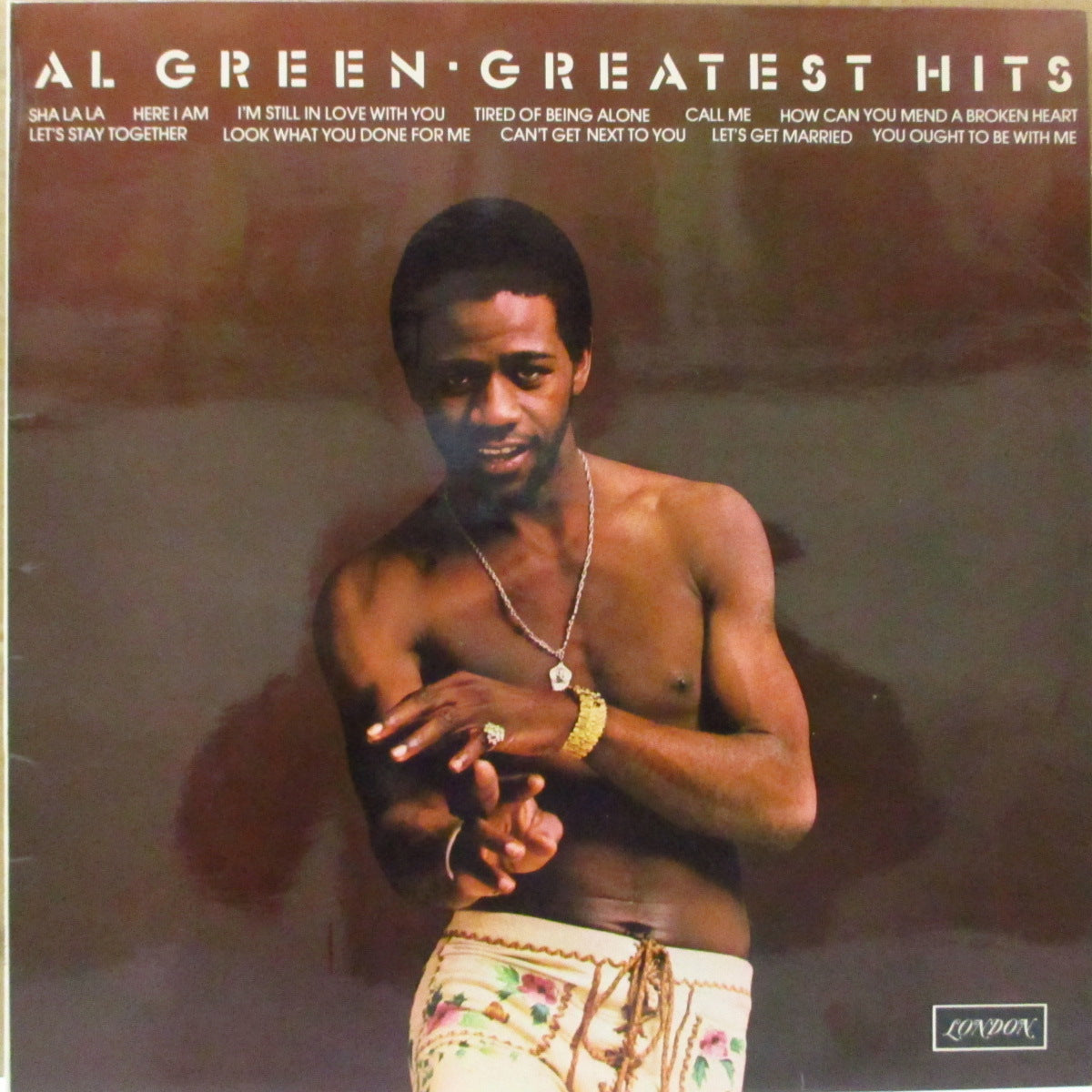 AL GREEN (アル・グリーン) - Greatest Hits (UK '75 オリジナル・ステレオ LP/表面コーティング・ジャケ) 黄金期ベスト10曲!