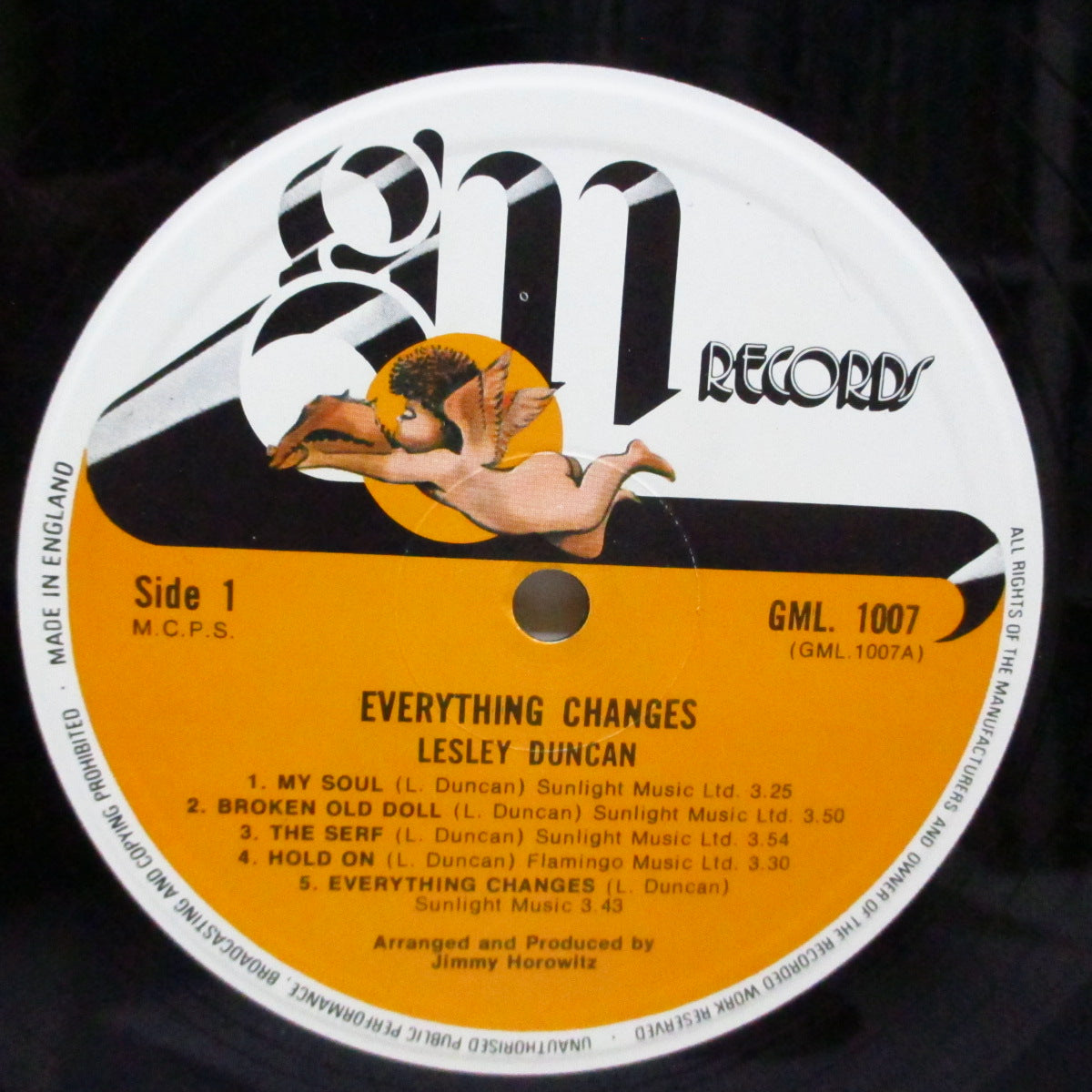LESLEY DUNCAN (レズリー・ダンカン) - Everything Changes (UK オリジナル LP) '74年サードアルバム!