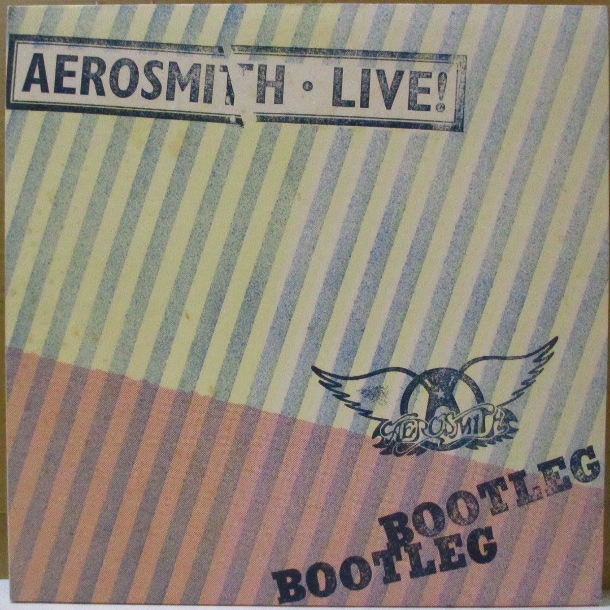 AEROSMITH (エアロスミス) - Live! Bootleg (Japan オリジナル 2xLP+2x見開きインサート/光沢見開きジャケ-帯・ポスター欠) '78年ライブアルバム