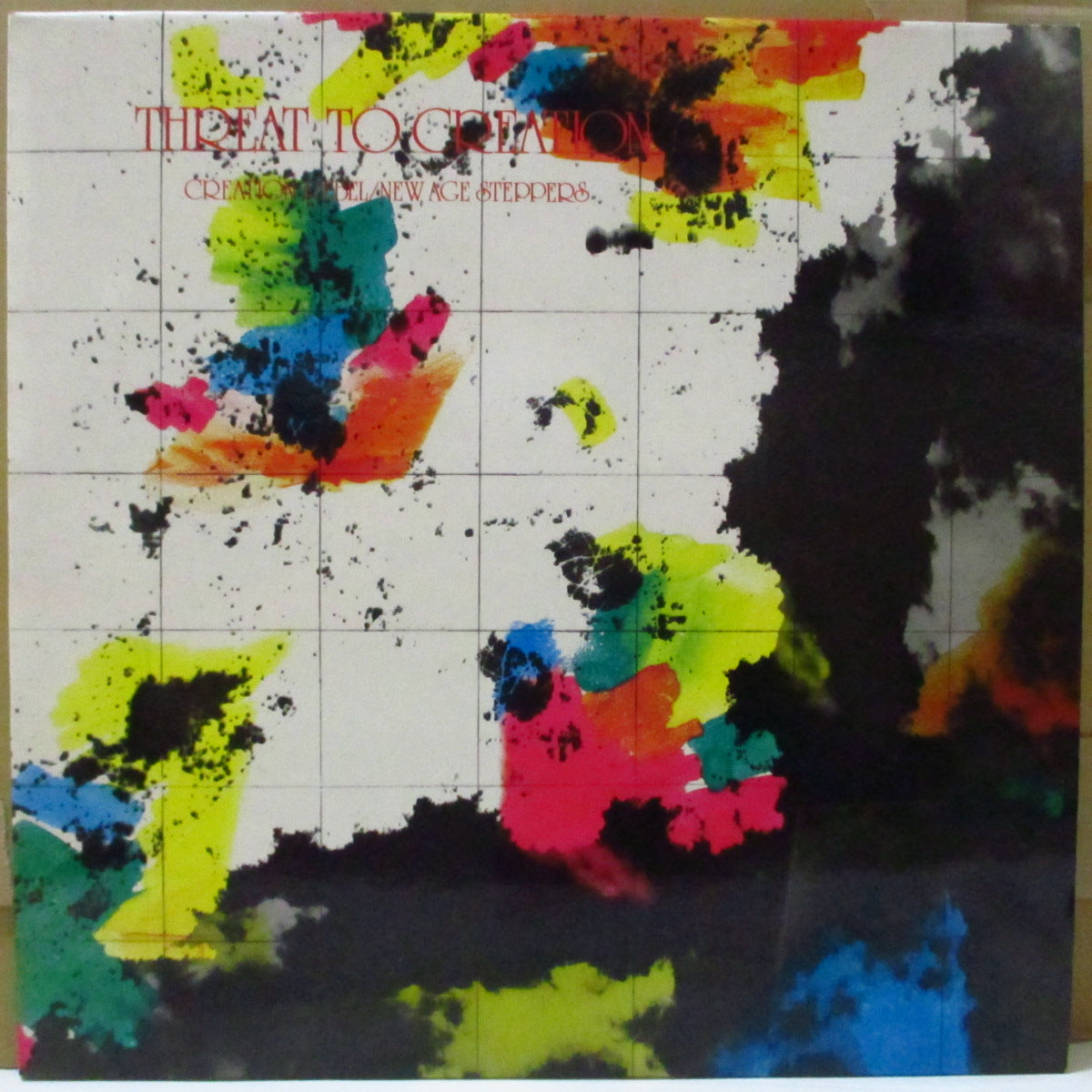 CREATION REBEL / NEW AGE STEPPERS (クリエーション・レベル / ニュー・エイジ・ステッパーズ) - Threat To Creation (UK オリジナル LP/初回バーコード無しの両面コーティングジャケ)