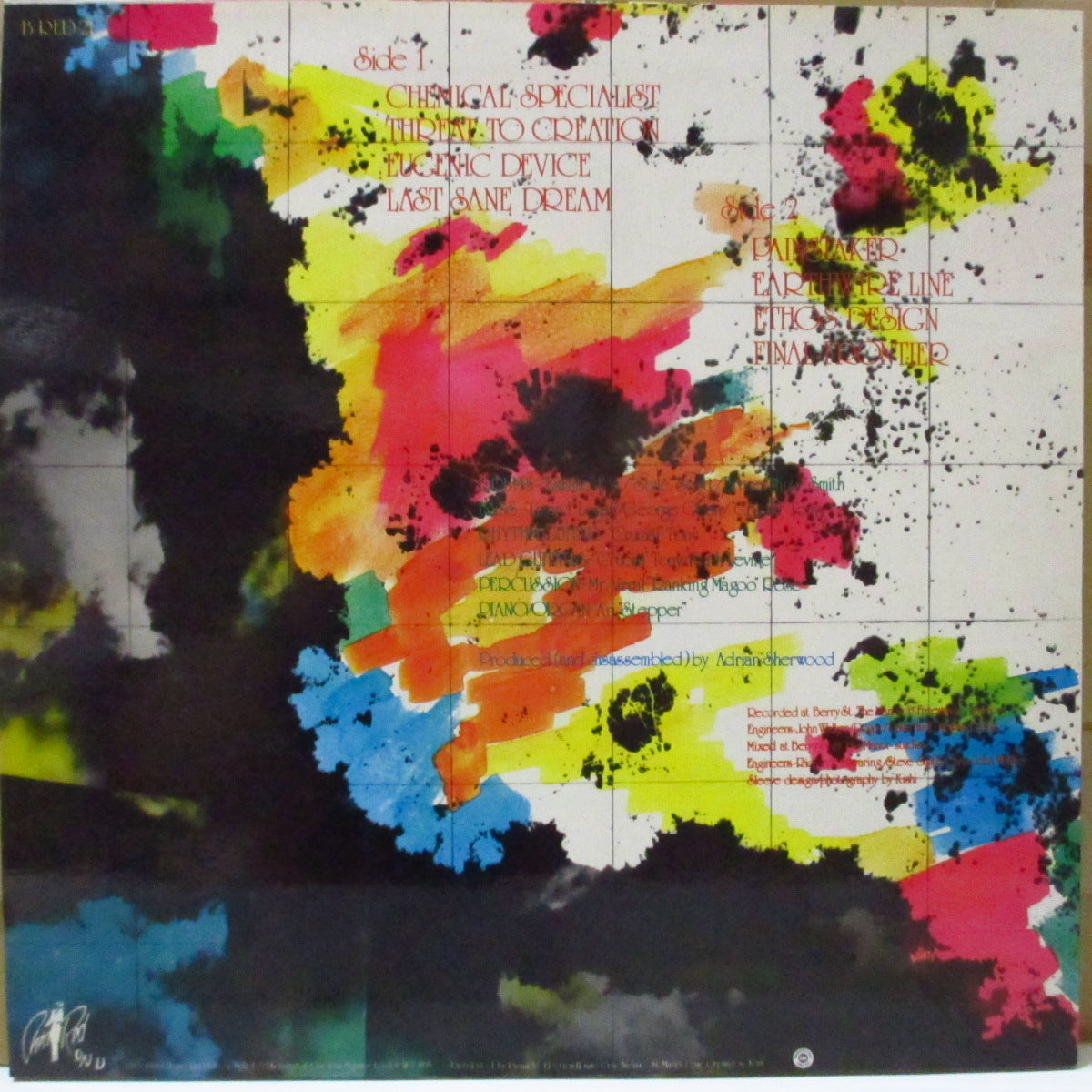 CREATION REBEL / NEW AGE STEPPERS (クリエーション・レベル / ニュー・エイジ・ステッパーズ) - Threat To Creation (UK オリジナル LP/初回バーコード無しの両面コーティングジャケ)