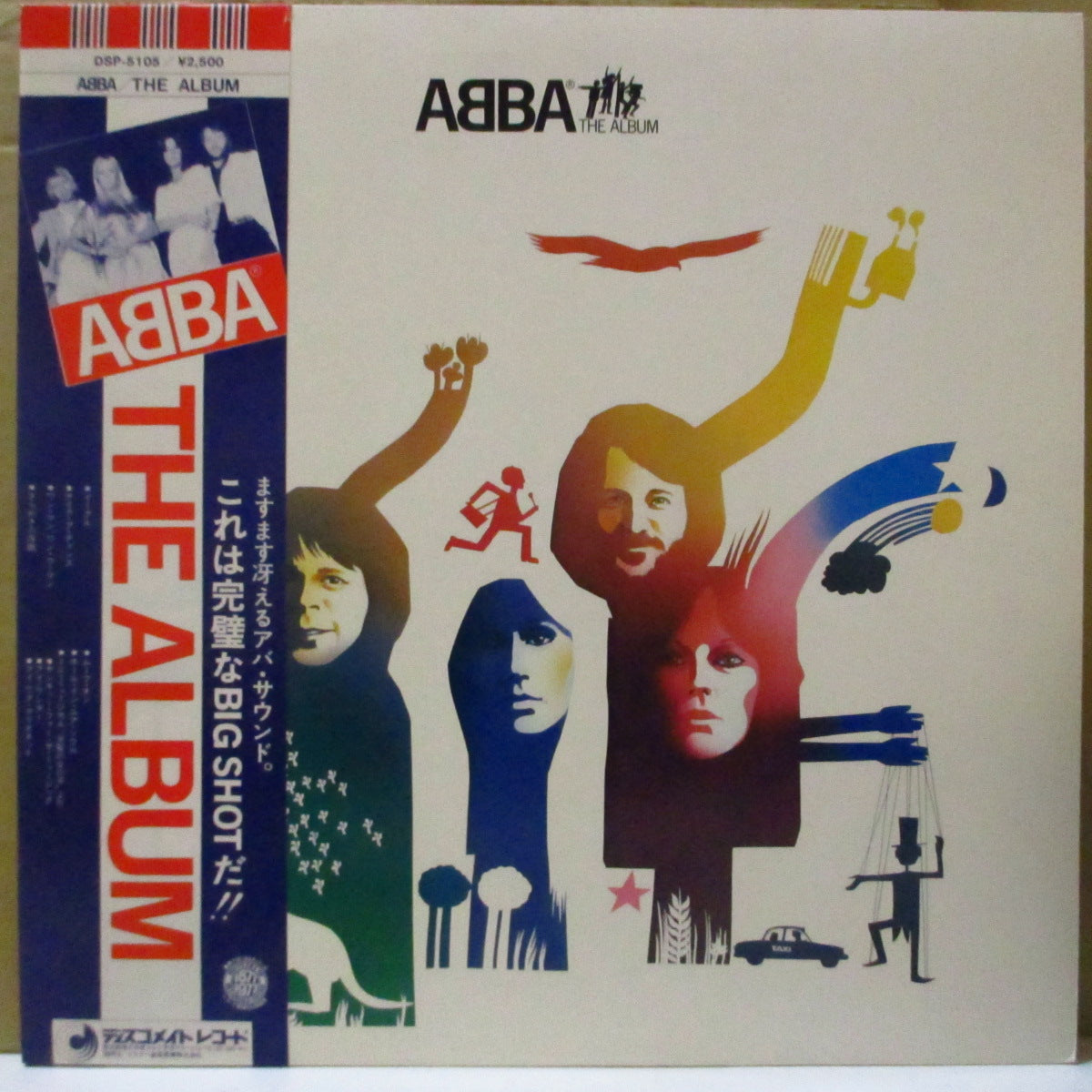 ABBA (アバ) - The Album (Japan オリジナル LP+青&赤帯, ソフト紙インナー, インサート) '78年5thアルバム