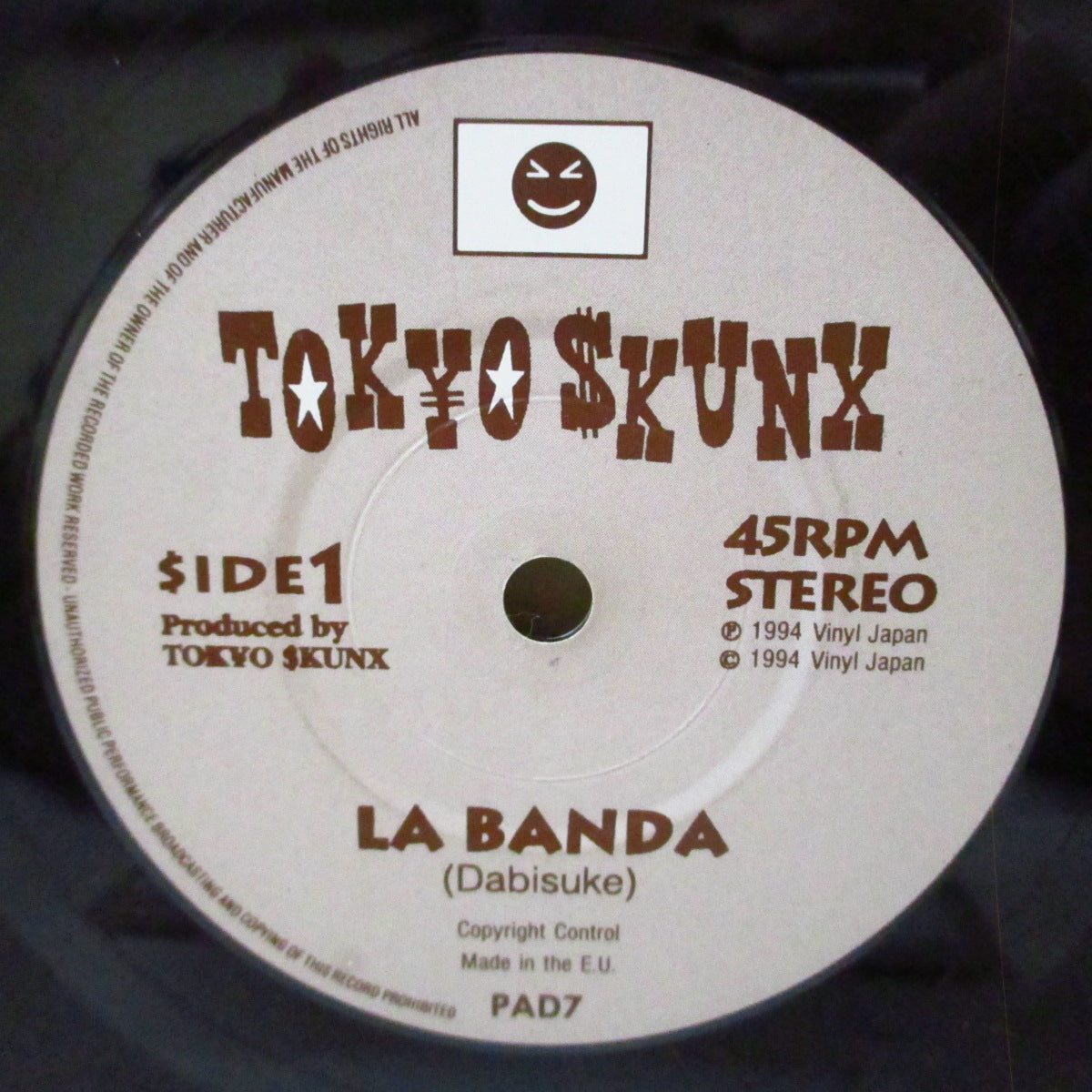 TOKYO SKUNX (東京スカンクス) - La Banda (UK '94 オリジナル 7インチ/光沢ソフト紙ジャケ)
