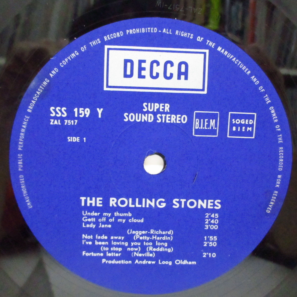 ROLLING STONES (ローリング・ストーンズ) - Got Live If You Want It ! (France '70 再発「銀ロゴ・青ラベ」ステレオ LP/表面コーティング折返ジャケ)