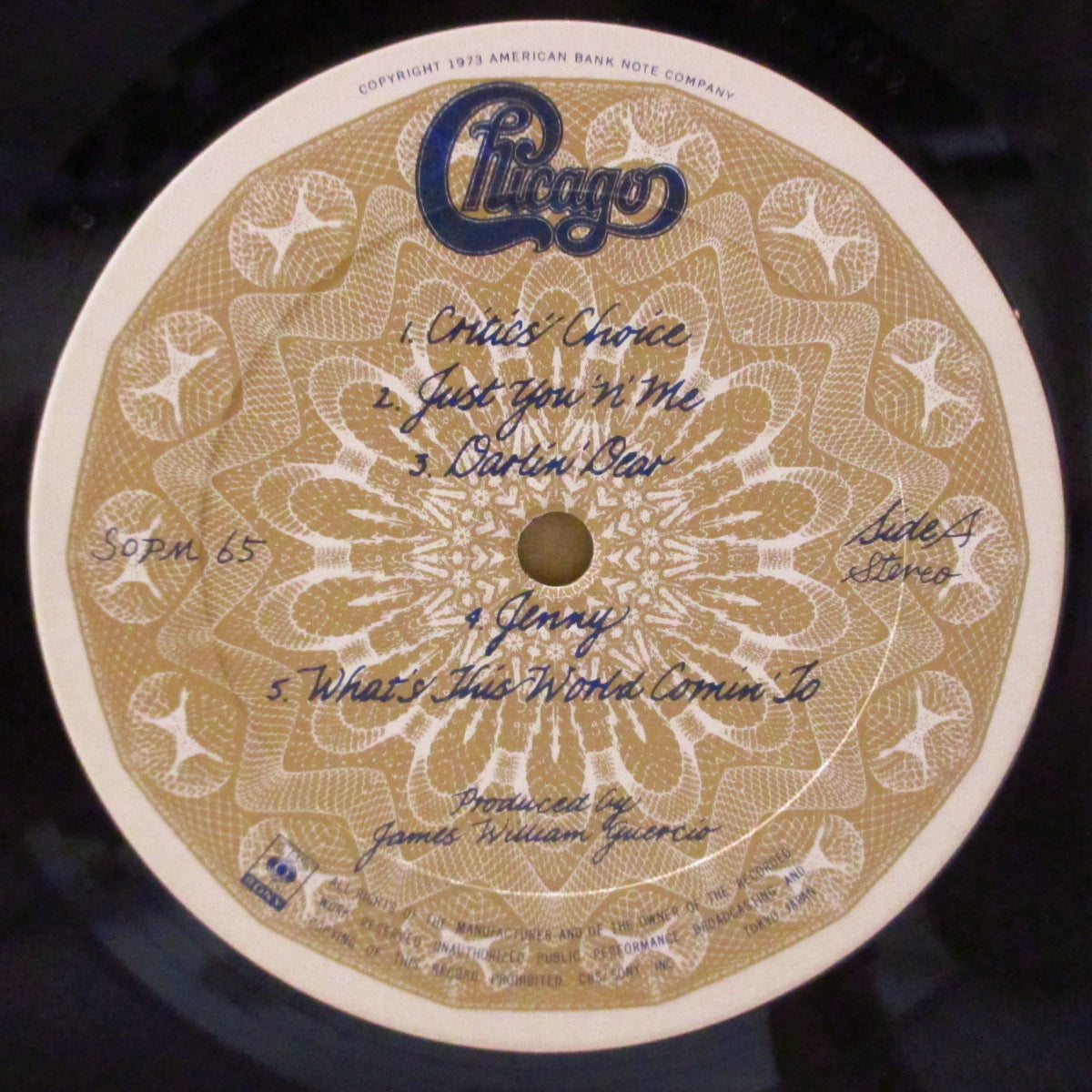 CHICAGO (シカゴ) - 遥かなる亜米利加 - Chicago 6 - VI (Japan '73 オリジナル LP+掛け帯, ソフト紙インナー, 2xインサート/ざら紙見開きジャケ) 6thアルバム