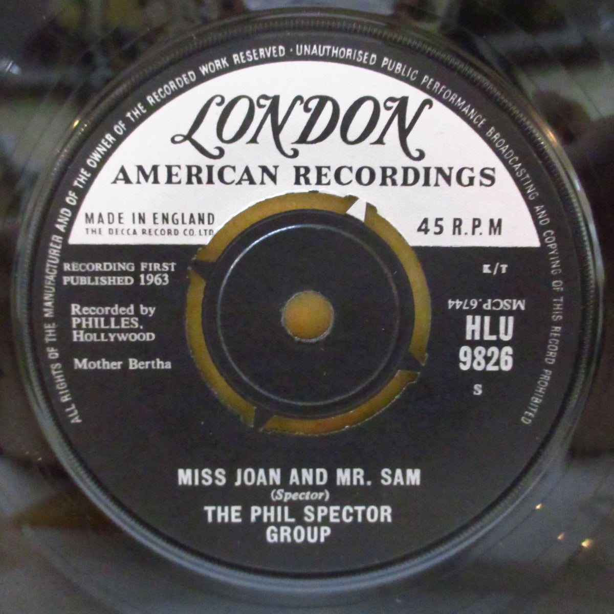 RONETTES, THE (ザ・ロネッツ) - Baby, I Love You (UK '63 オリジナル 7インチ)