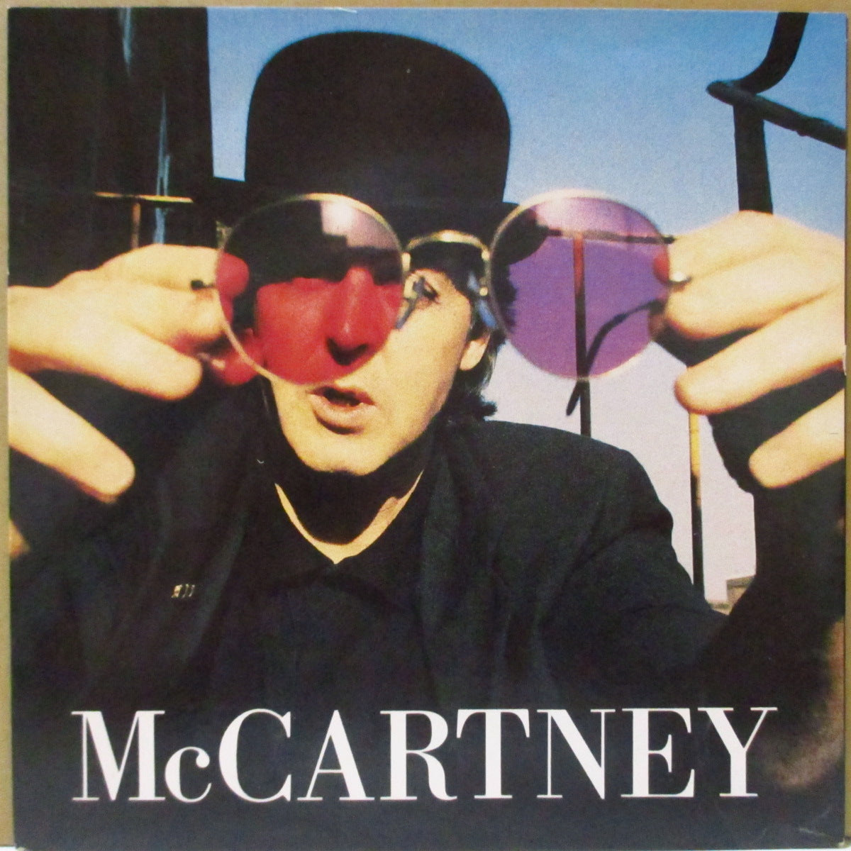 PAUL McCARTNEY (ポール・マッカートニー) - My Brave Face (UK '89 オリジナル「黒紙ラベ・フラットセンター」 7インチ+光沢固紙ジャケ)