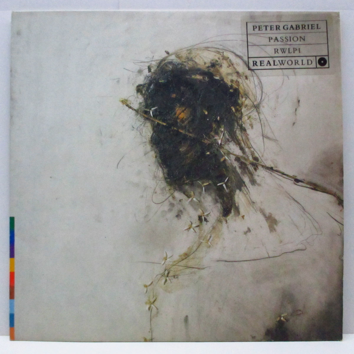 PETER GABRIEL (ピーター・ガブリエル) - Passion (UK オリジナル 2xLP/ステッカー付ジャケ) 映画『最後の誘惑』サウンドトラック !