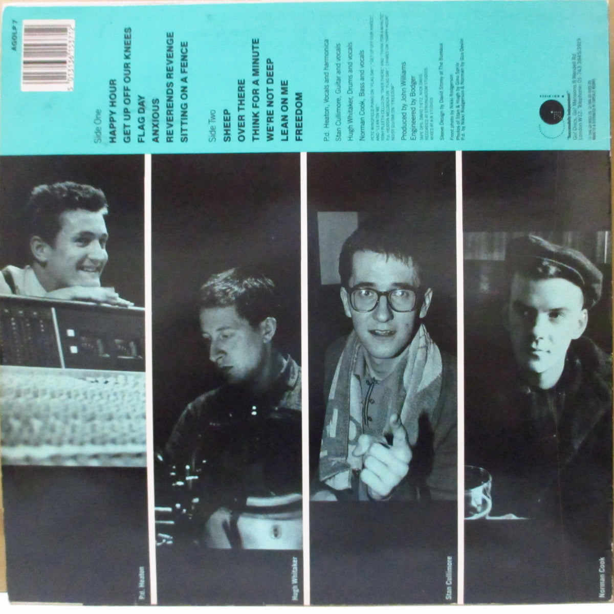 HOUSEMARTINS, THE (ハウスマーティンズ) - London 0 Hull 4 (UK オリジナル LP+固紙インナー/レーベルロゴ右上印刷光沢ジャケ) '86年1stアルバム