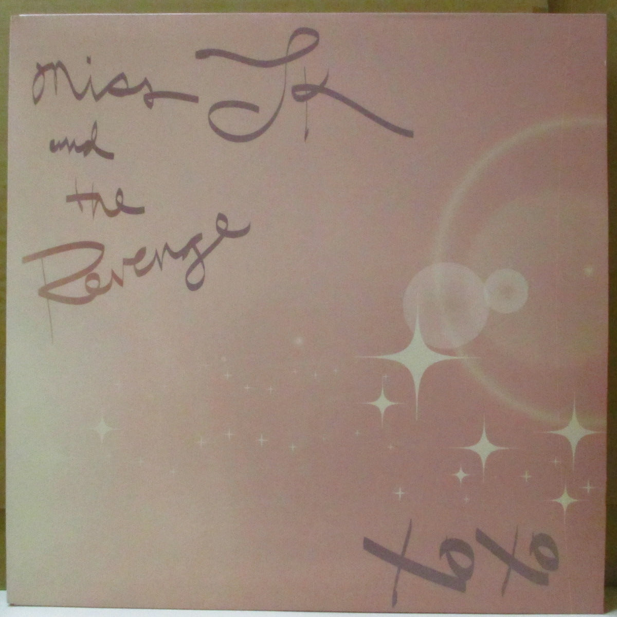 MISS TK AND THE REVENGE (ミス・TK・アンド・ザ・リヴェンジ) - XOXO (US オリジナル LP+ソフト紙インナー) '04年1stアルバム