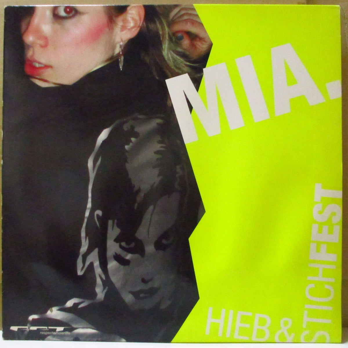 MIA. (ミア) - Heib & Stichfest (German オリジナル 2xLP+固紙ダイカットインナー) '02年1stアルバム
