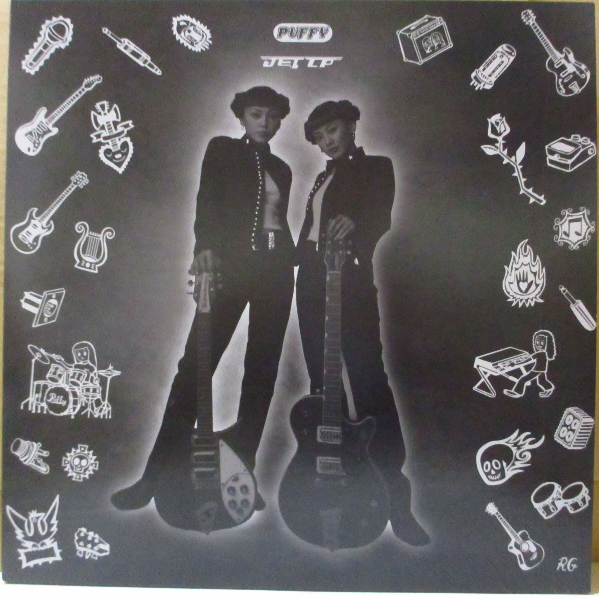 PUFFY (パフィー) - Jet LP (Japan '22 限定再発「クリアブルー&レッドヴァイナル」 2xLP+ブックレット/光沢見開きジャケ) '98年2ndアルバム