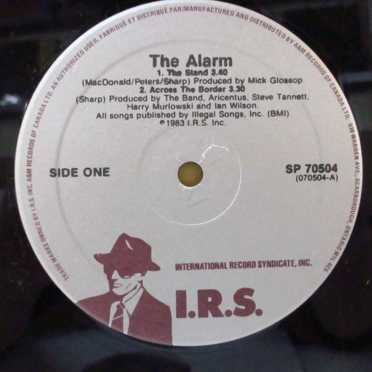 ALARM, THE (ジ・アラーム) - The Stand +4 (Canada '83 オリジナル5曲入り 12インチ)