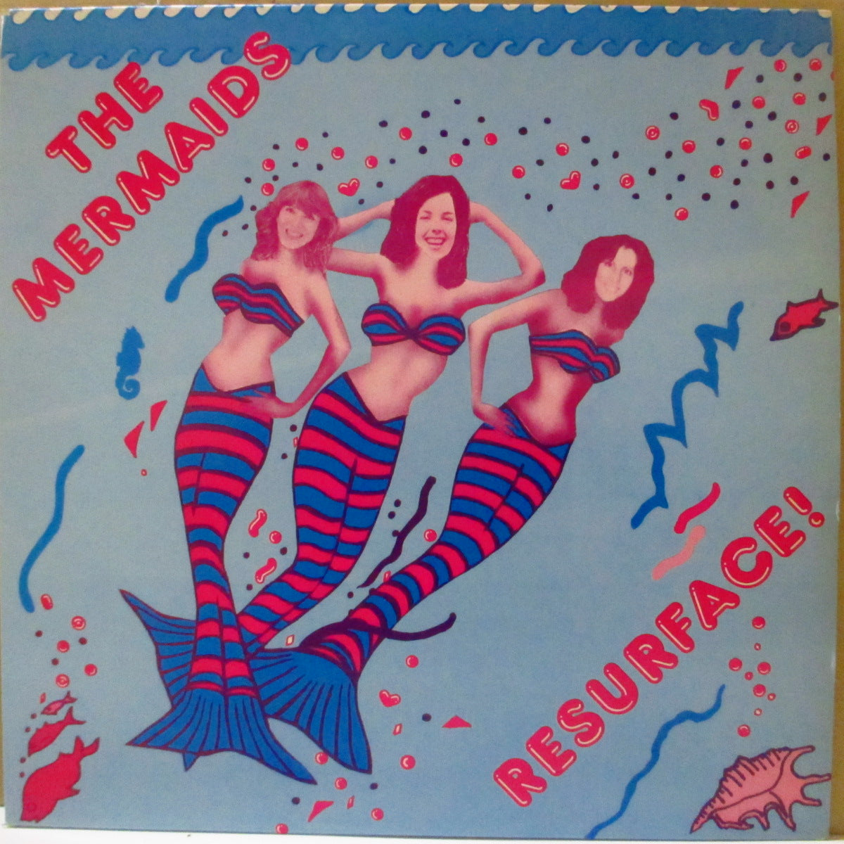 MERMAIDS (MURMAIDS, THE) (ザ・マーメイズ) - Resurface ! (US '80 オリジナル・モノラル LP) L.A.白人ティーンガールズ、'60年代音源コンピ