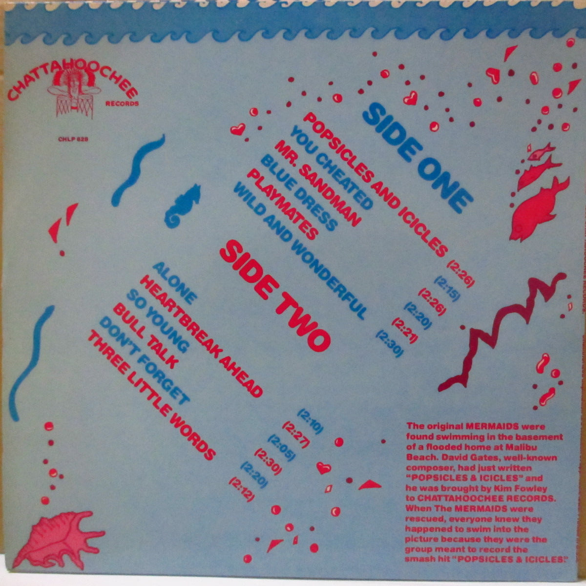 MERMAIDS (MURMAIDS, THE) (ザ・マーメイズ) - Resurface ! (US '80 オリジナル・モノラル LP) L.A.白人ティーンガールズ、'60年代音源コンピ