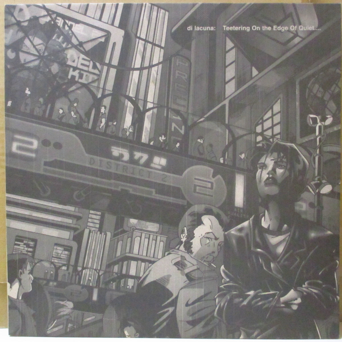 DI LACUNA (ディ・ラクーナ) - Teetering On The Edge Of Quiet.... (UK '99 オリジナル4曲入り 12インチ)