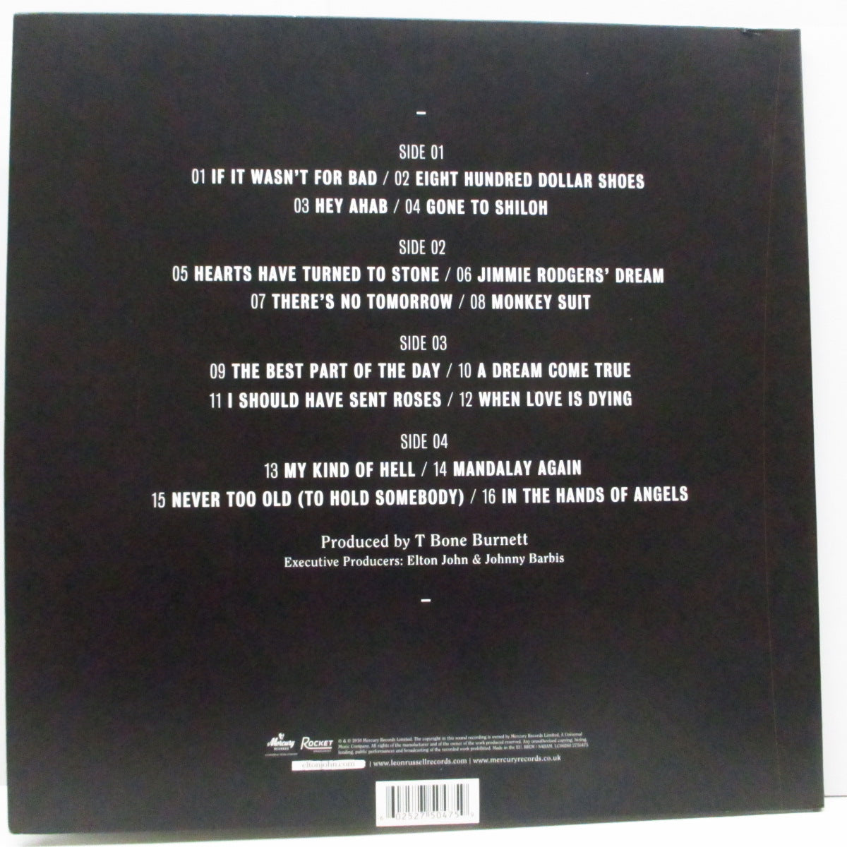 ELTON JOHN / LEON RUSSELL (エルトン・ジョン / レオン・ラッセル) - The Union (EU オリジナル 2xLP+インナー/見開ジャケ) 2010年2枚組!