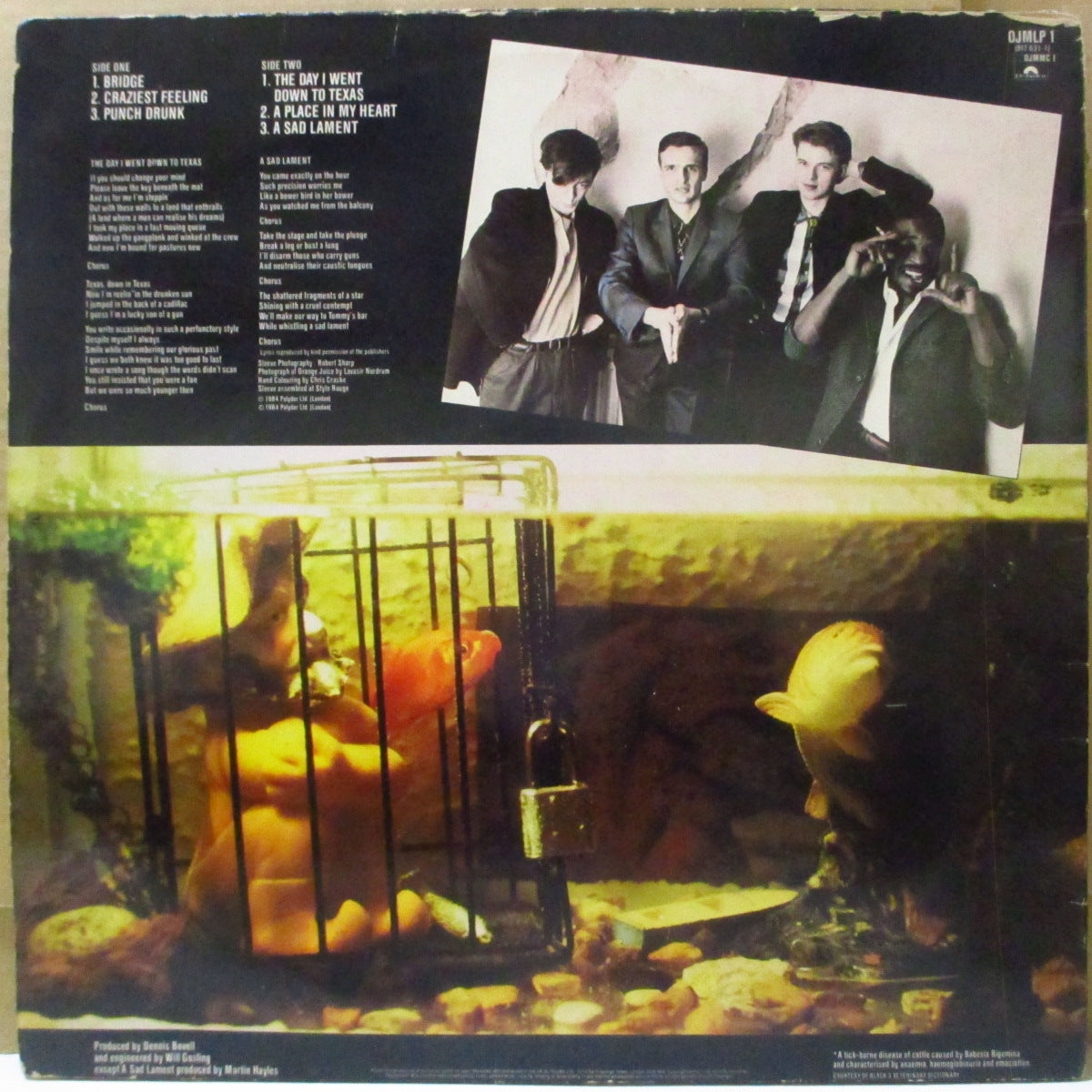 ORANGE JUICE (オレンジ・ジュース) - Texas Fever (UK オリジナル6曲入り MLP) '84年ミニアルバム