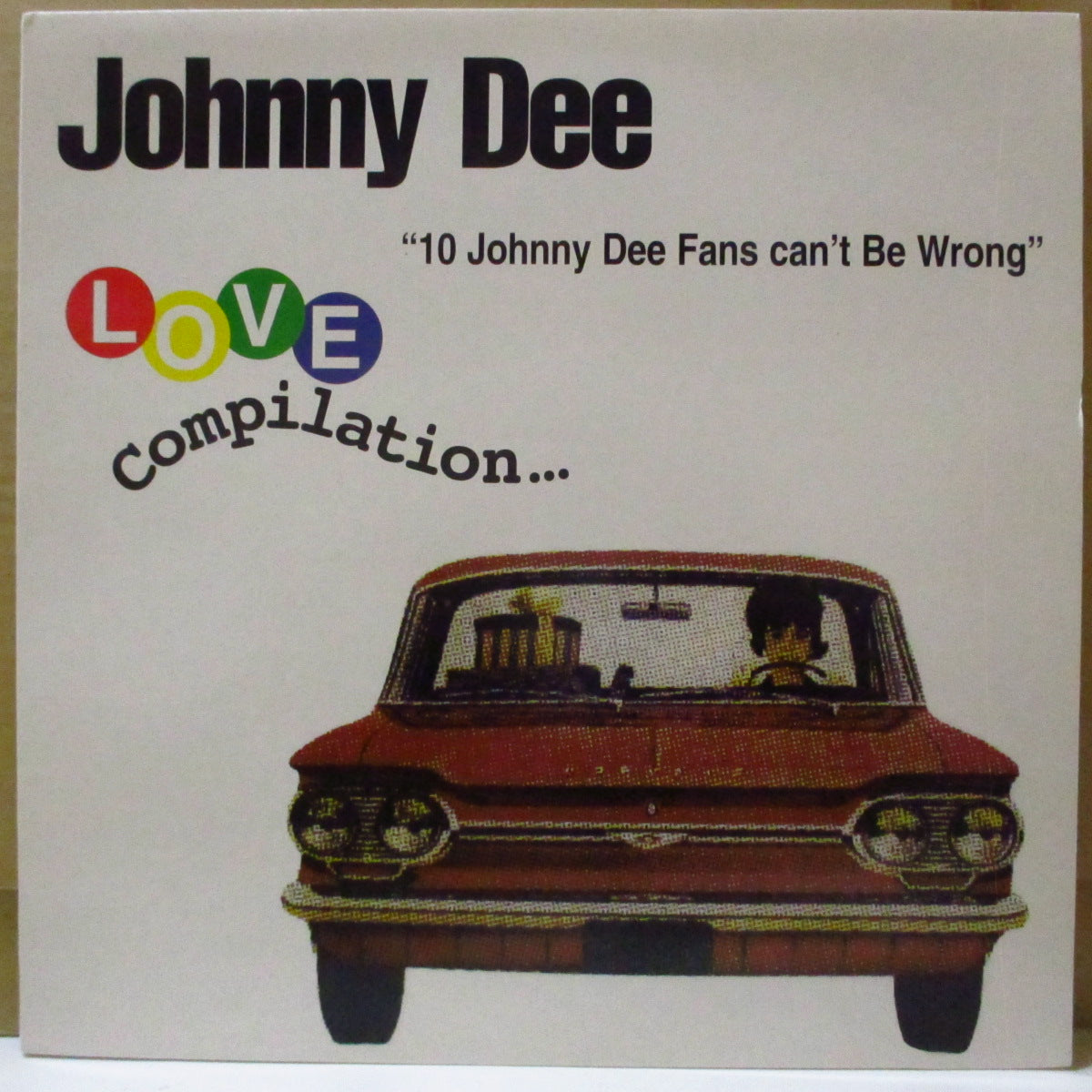 JOHNNY DEE (ジョニー・ディー) - Love Compilation (UK 限定「ライトブルーヴァイナル」 LP) '96年唯一のアルバム