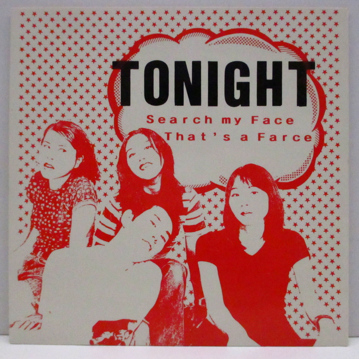 TONIGHT (トゥナイト) - Search My Face (Japan '96 オリジナル3曲入り 7"/光沢固紙製ジャケ+限定「アウター」ジャケ付)